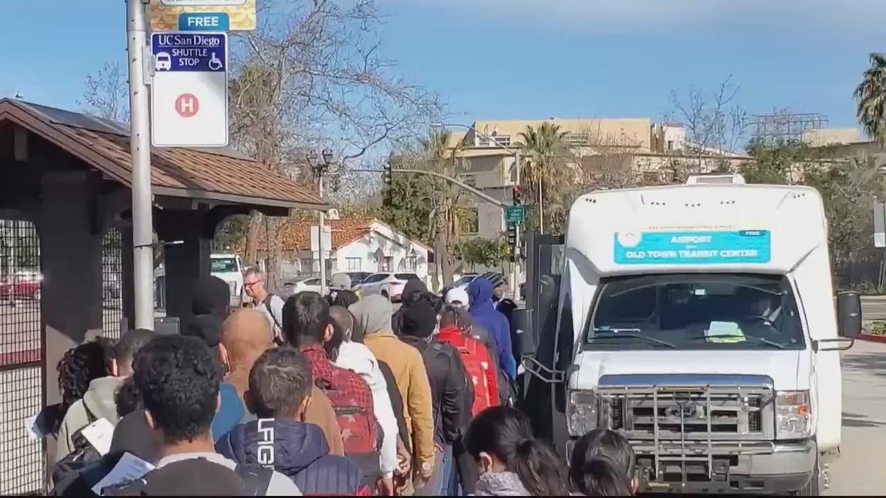 "Influx of Migrants Dropped Off on San Diego Streets Amid Asylum Seeker Surge"
