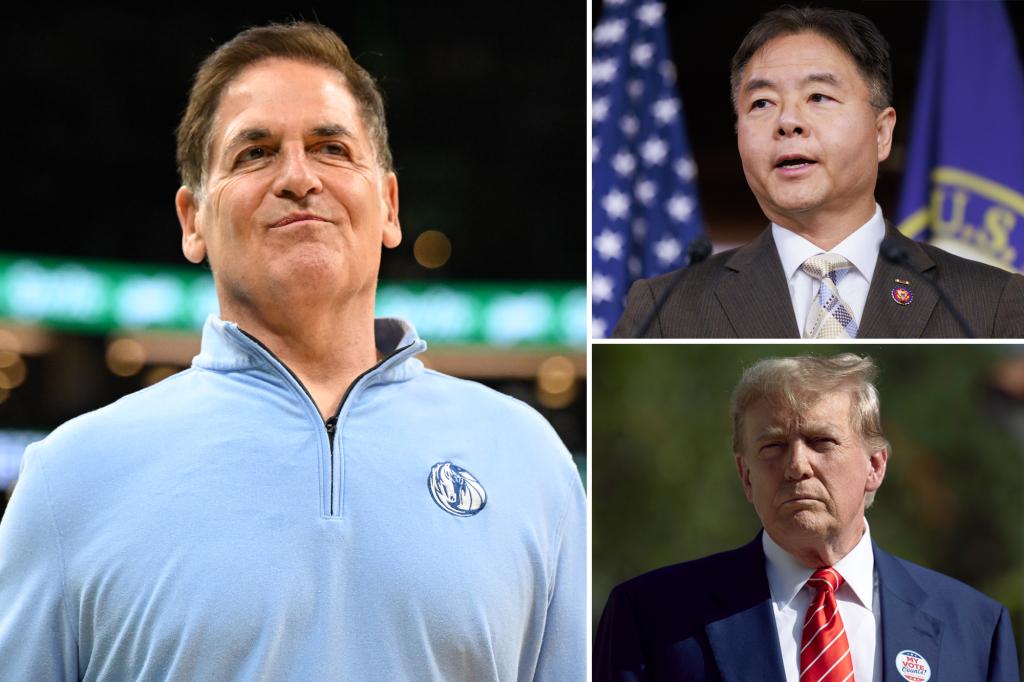 "Mark Cuban's Defense of Trump Against Financial Accusations"