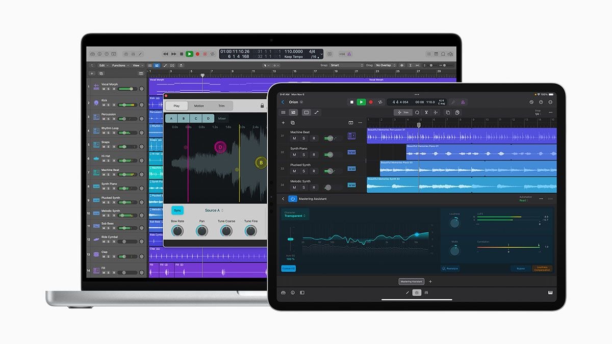 Featured image for Apple's Logic Pro receives game-changing updates for Mac and iPad, including Mastering Assistant and powerful new features