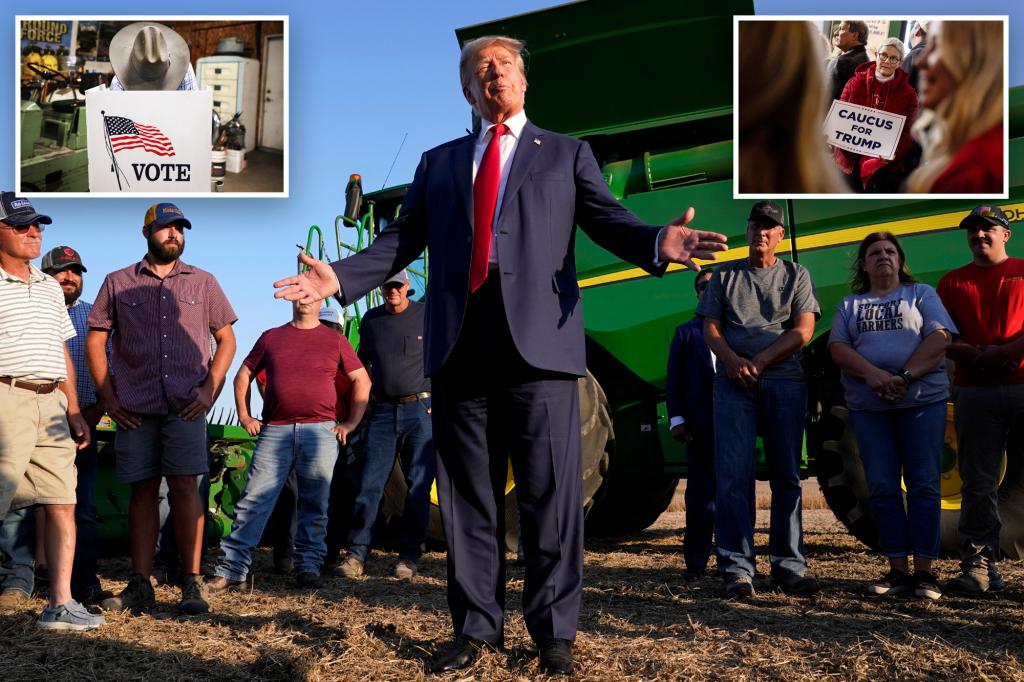Trump's Stronghold: The 2024 GOP Nomination in Iowa
