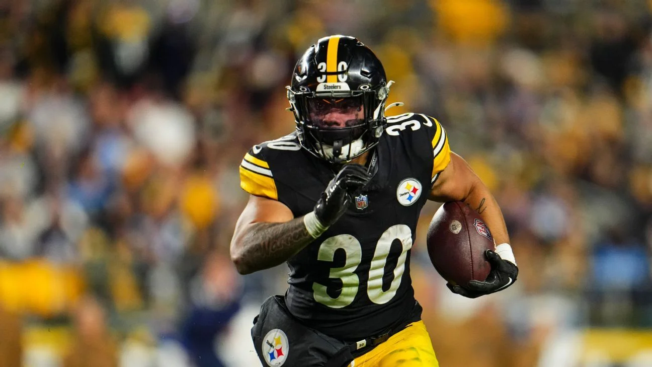 Steelers' Jaylen Warren signs two-year extension, aims for more touches