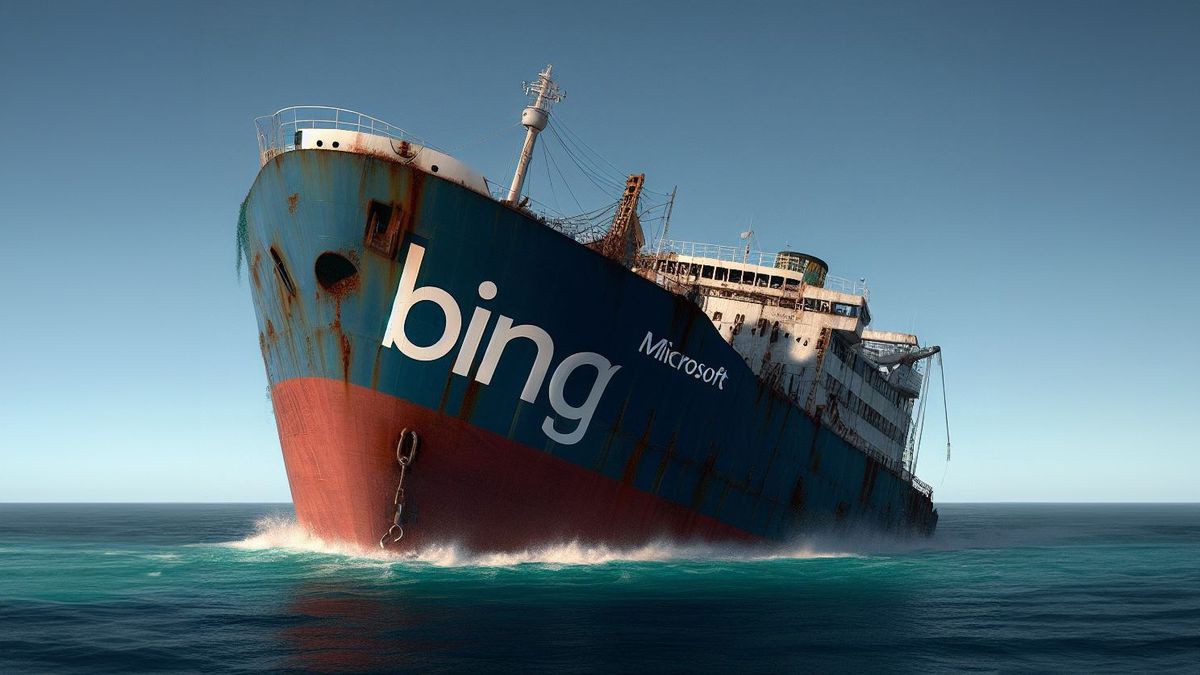 Microsoft's Bing search market share continues to decline as Google dominates