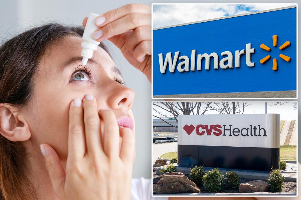 "FDA Recalls Eye Ointments from Walmart and CVS Over Infection Risk"