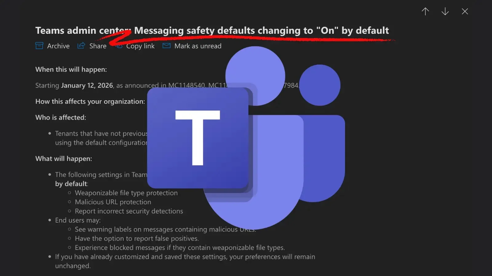 Microsoft Teams to Implement Default Messaging Safety in January 2026