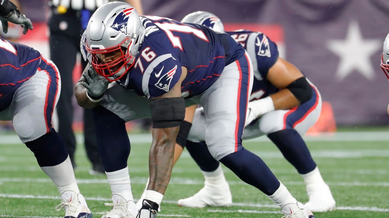 Isaiah Wynn joins Dolphins as former Patriots OT.
