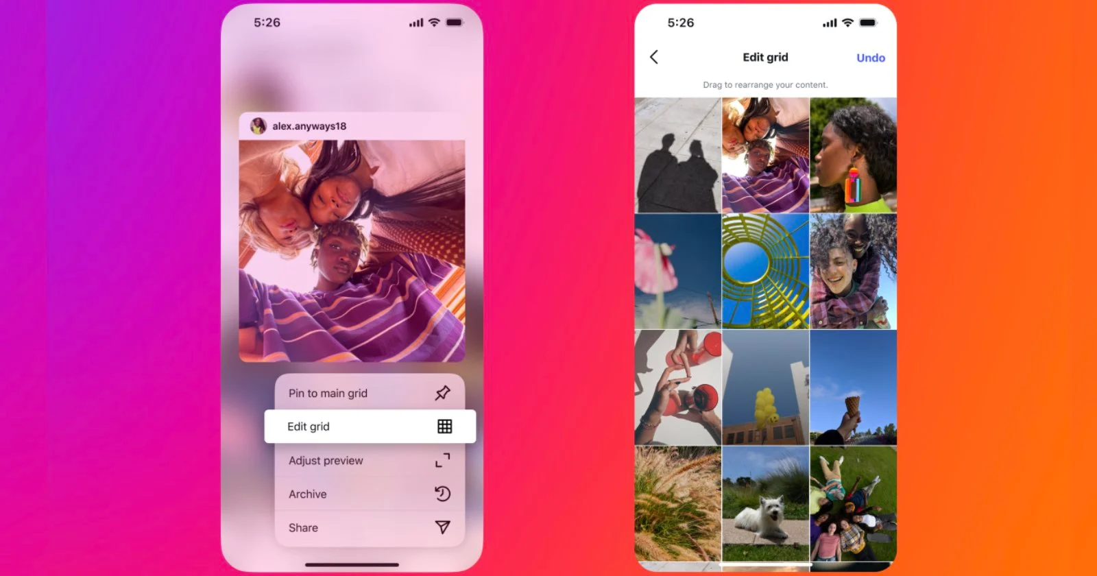 Instagram to Introduce Customizable Grid and New Sharing Features in June 2025