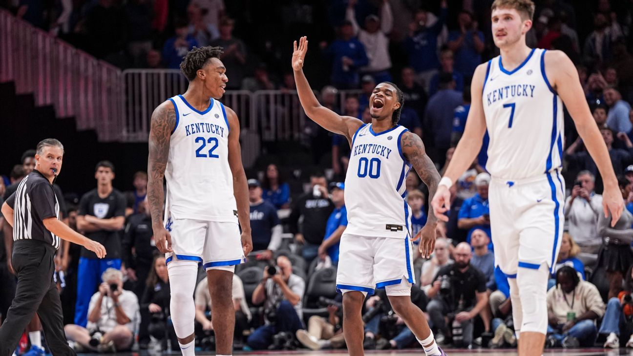 Featured image for Kentucky Upsets Duke in Thrilling Champions Classic Showdown