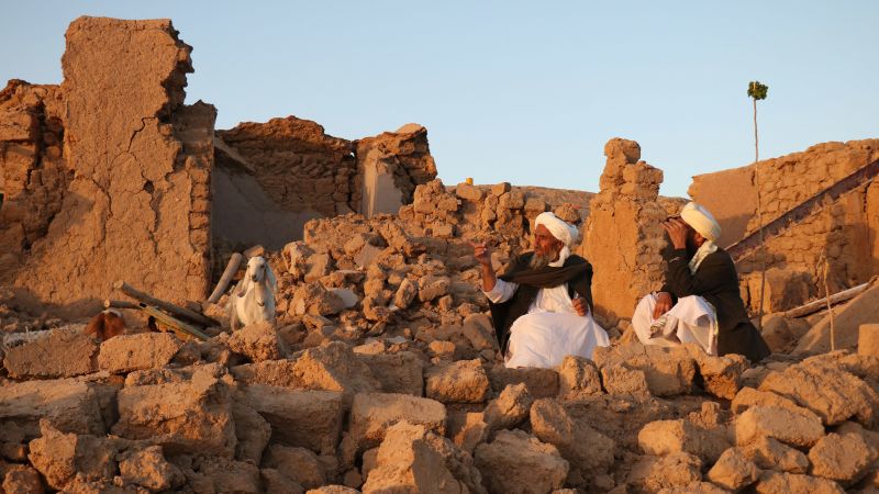 "Devastating Earthquakes Claim Over 100 Lives in Western Afghanistan"