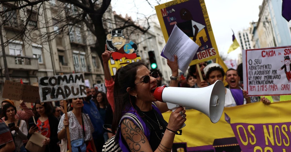 Portugal's Housing Crisis Sparks Massive Protests.