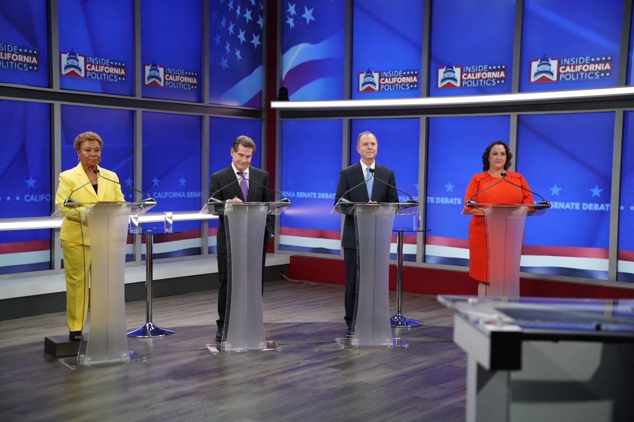 "Key Moments from California Senate Debates: Candidates Clash Over Trump, Age, and Policy"