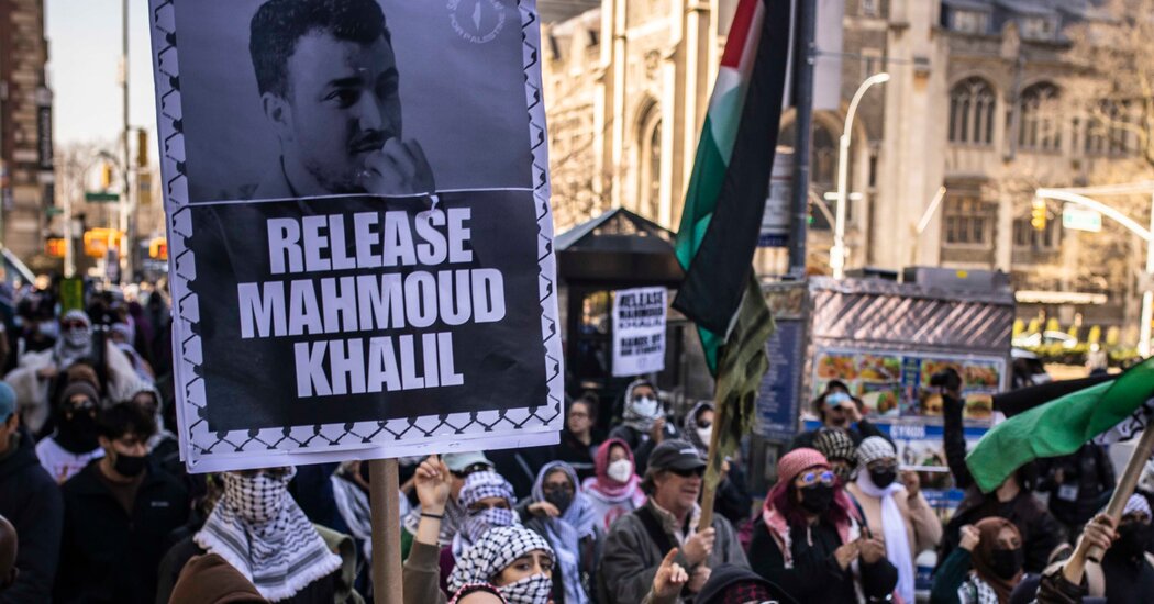 Federal Judge Orders Release of Mahmoud Khalil