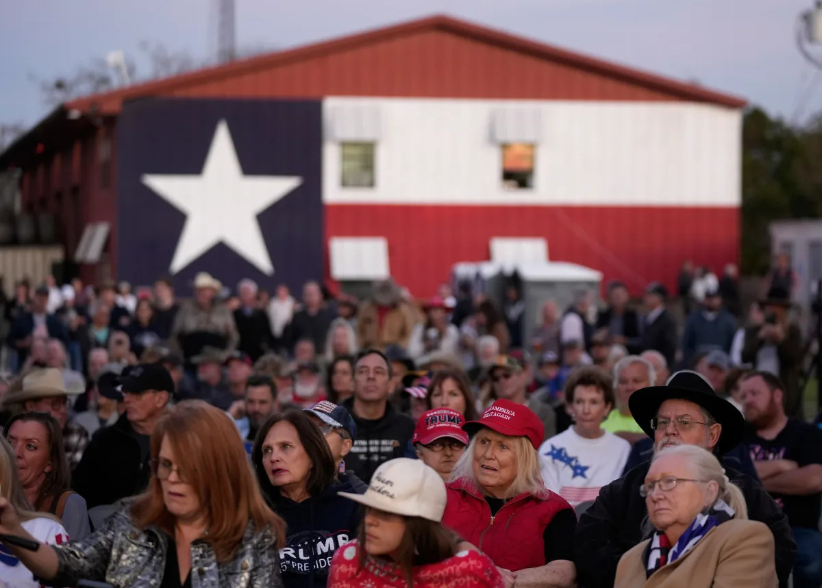 Featured image for "Trump Supporters' Anti-Immigration Convoy Protests at Texas-Mexico Border"