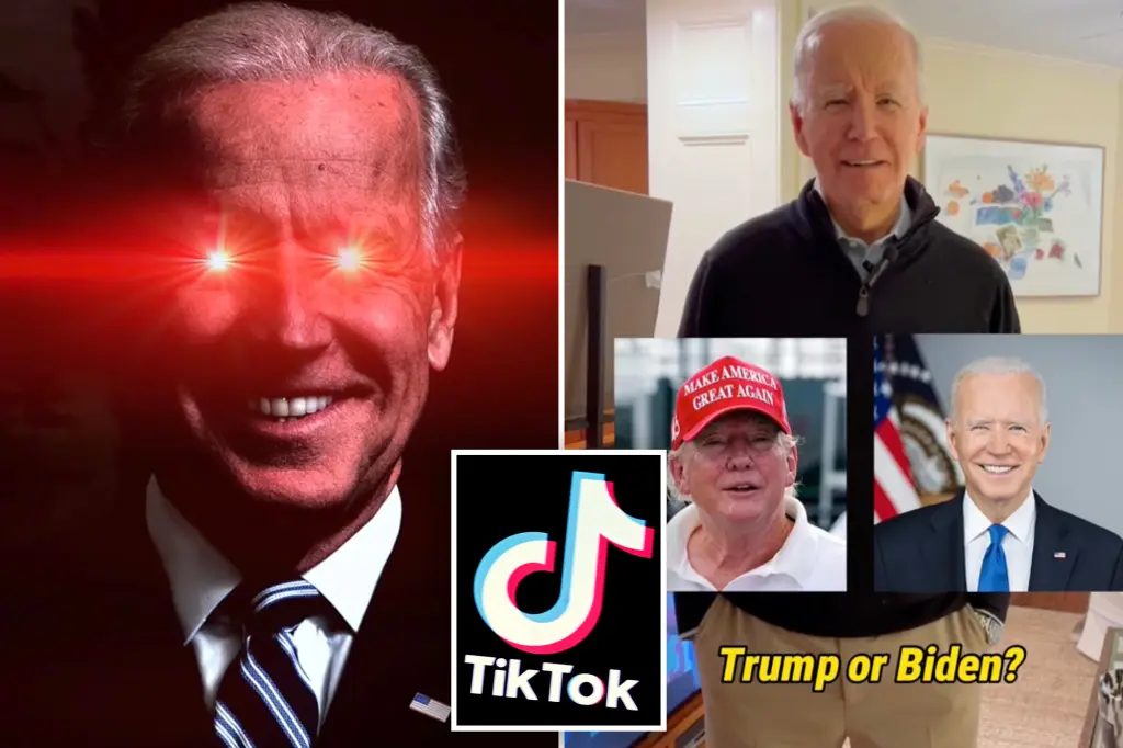 "Biden's TikTok Strategy: Courting Young Voters or National Security Risk?"