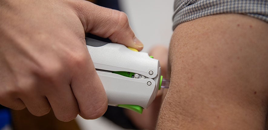 Featured image for Cambridge University's needle-free Covid vaccine enters clinical trials.