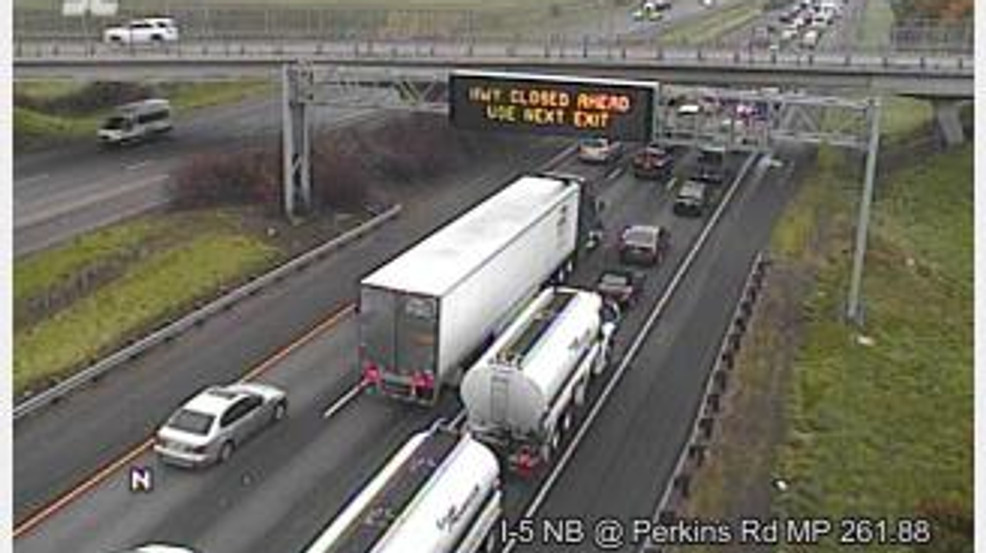 Suspect Injured in Collision with Northbound I-5 Traffic, OSP Reports