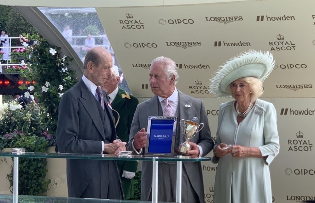 Royal Ascot's First Victory for The King and Queen with Desert Hero