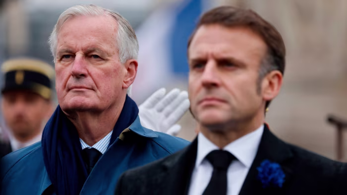 Featured image for French Government Collapses as Barnier Resigns Amid Political Turmoil
