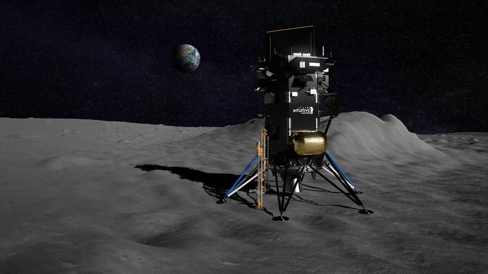 Featured image for "Private Moon Lander Set for February Launch by SpaceX"