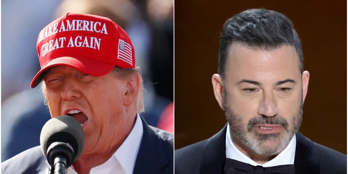 Featured image for "Trump and Kimmel's Feud Escalates at Oscars"