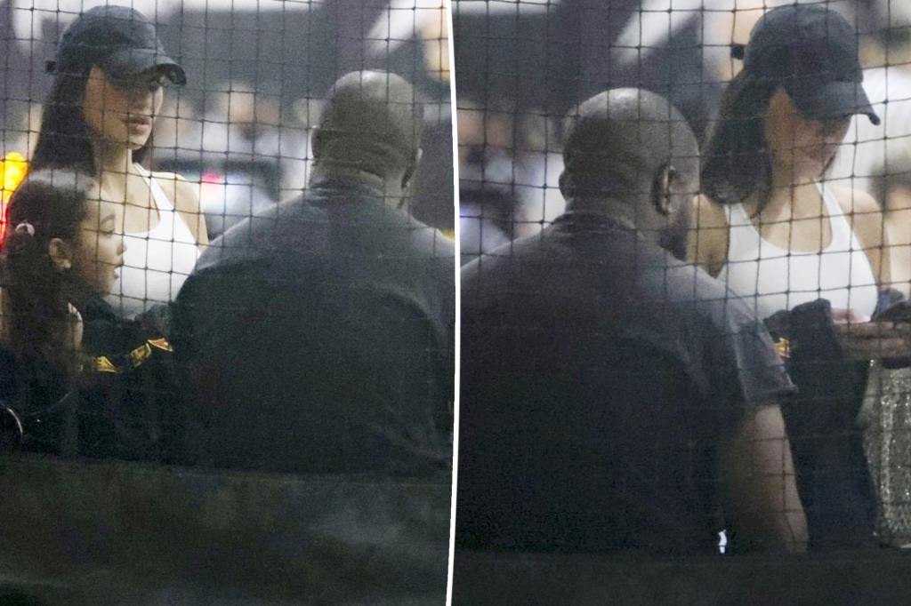 "Kim Kardashian and Kanye West's Awkward Reunion at Son's Basketball Game Amid Co-Parenting Woes and Dental Drama"