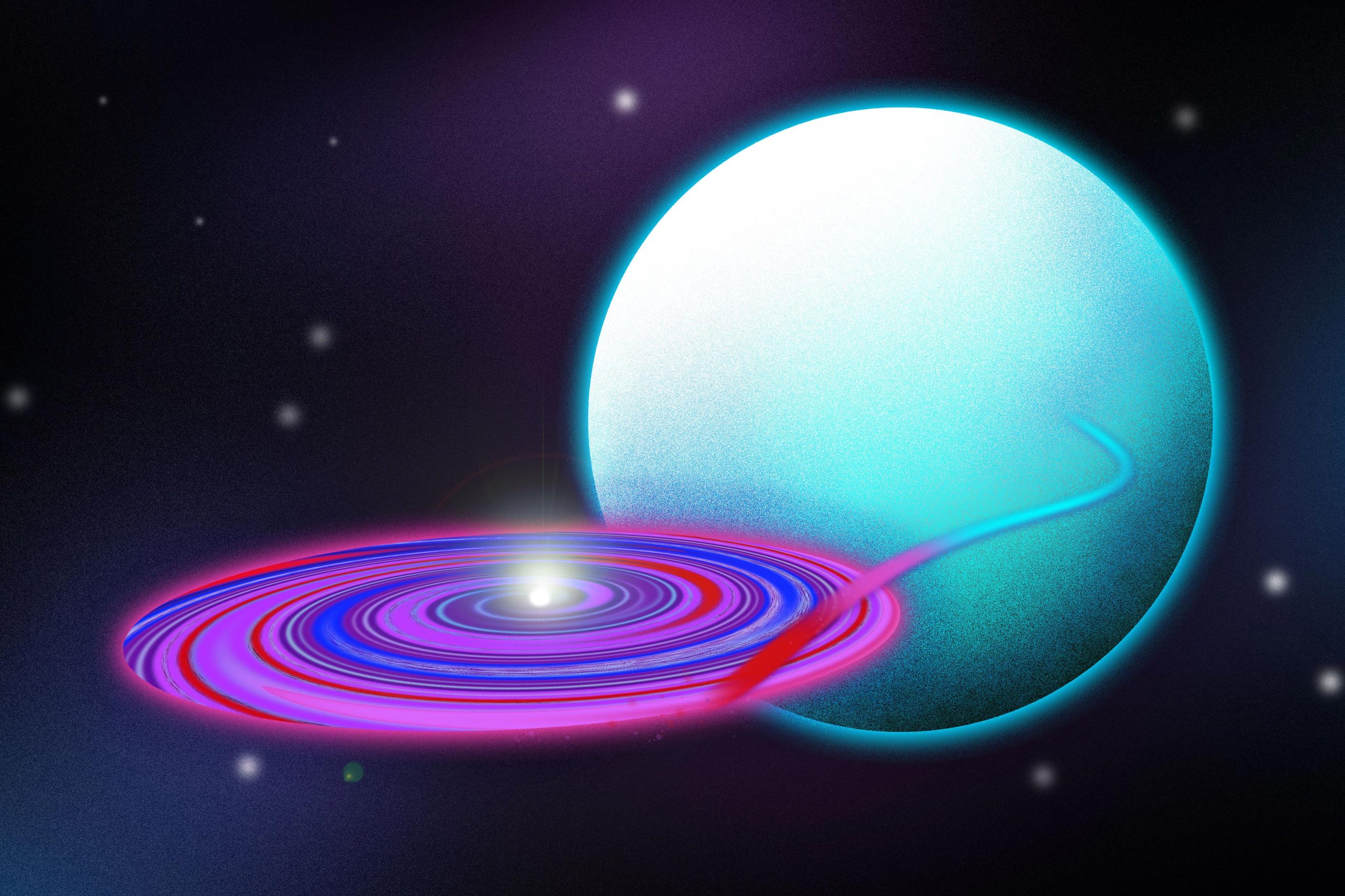 MIT Astronomers Map "Disk Winds" in Neutron Star System.