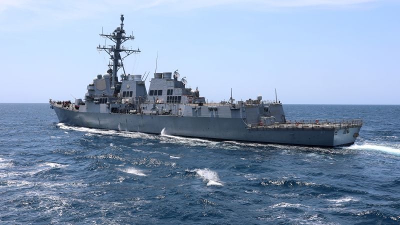 Featured image for Escalating Tensions: US Warship Downs Houthi Drone in Yemen