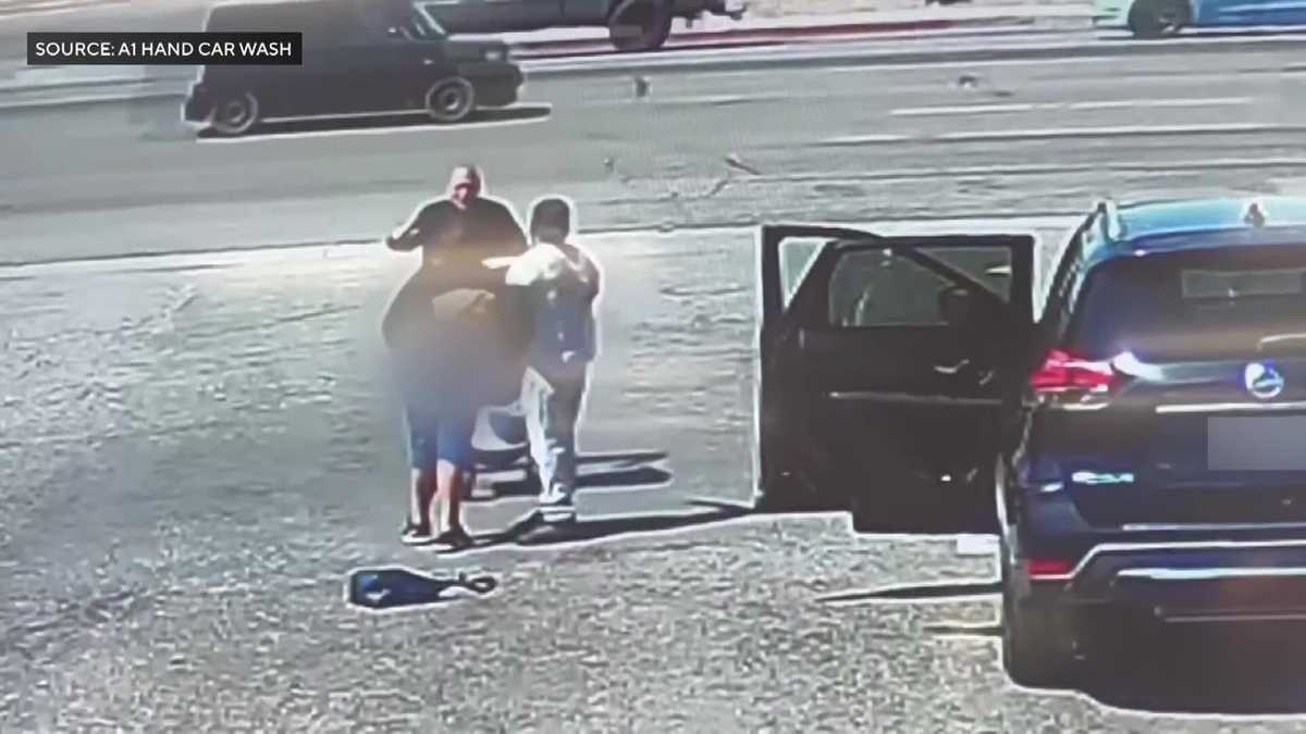 Featured image for Quick-thinking man saves baby from runaway stroller heading towards traffic.