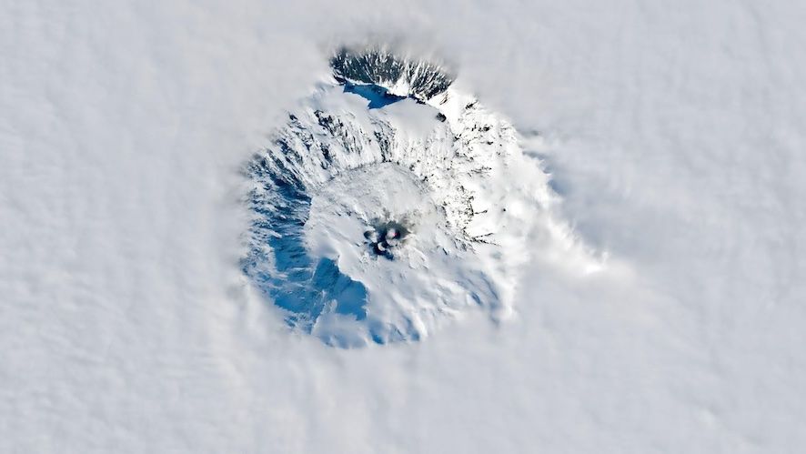 "Potential Eruption Threat: Volcanic Activity in Antarctica"