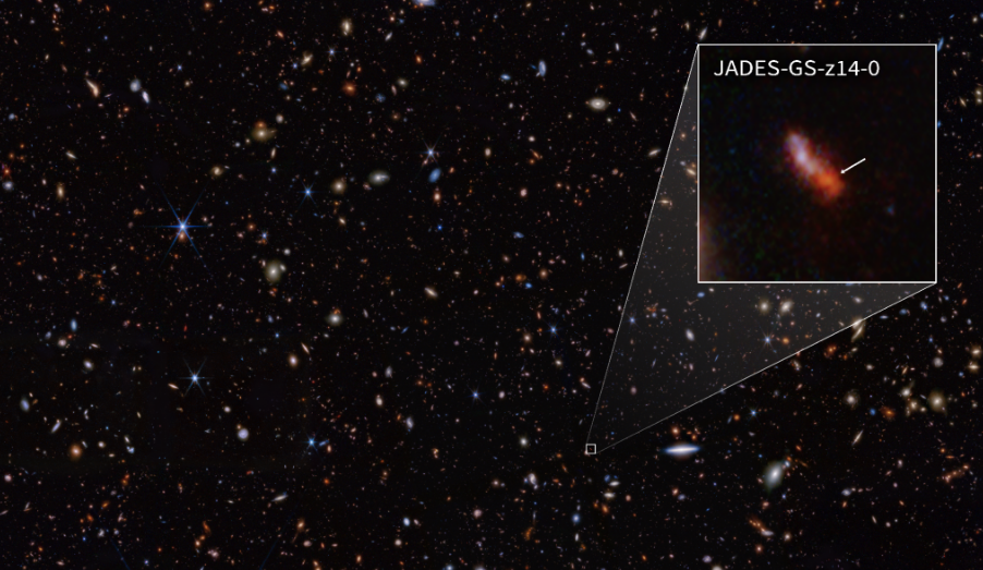 James Webb Telescope Discovers Farthest Galaxy Yet