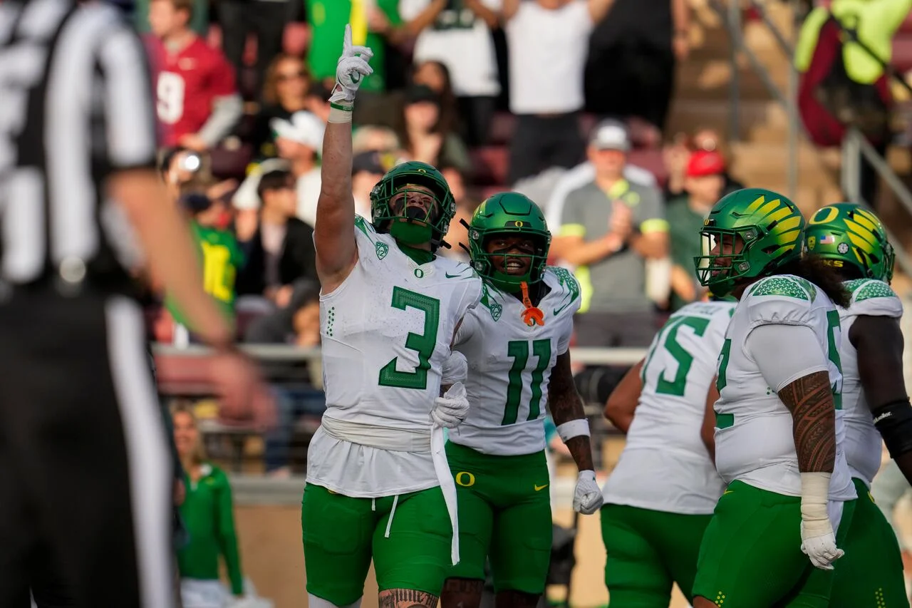 "Oregon Football Soars in Rankings After Dominating Stanford"