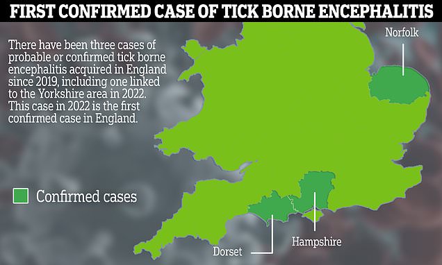 Tick-borne encephalitis virus discovered in UK patients.