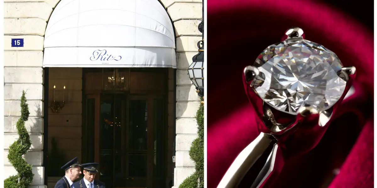 Featured image for "Lost $800K Diamond Ring Found in Vacuum at Paris' Ritz Hotel"