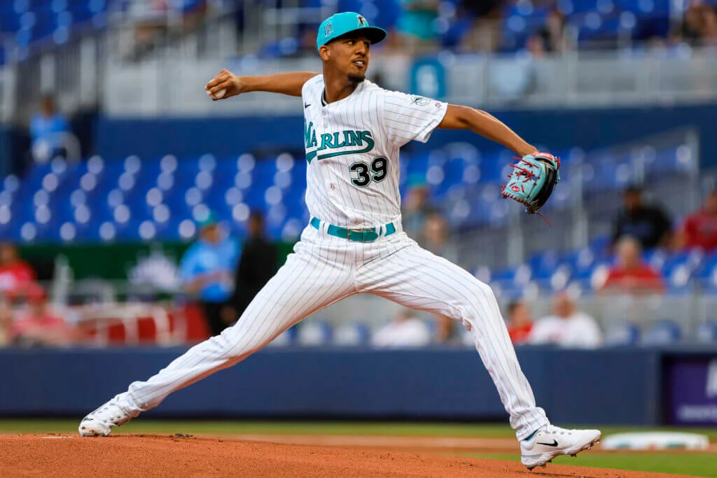 Eury Pérez Impresses in MLB Debut for Marlins.