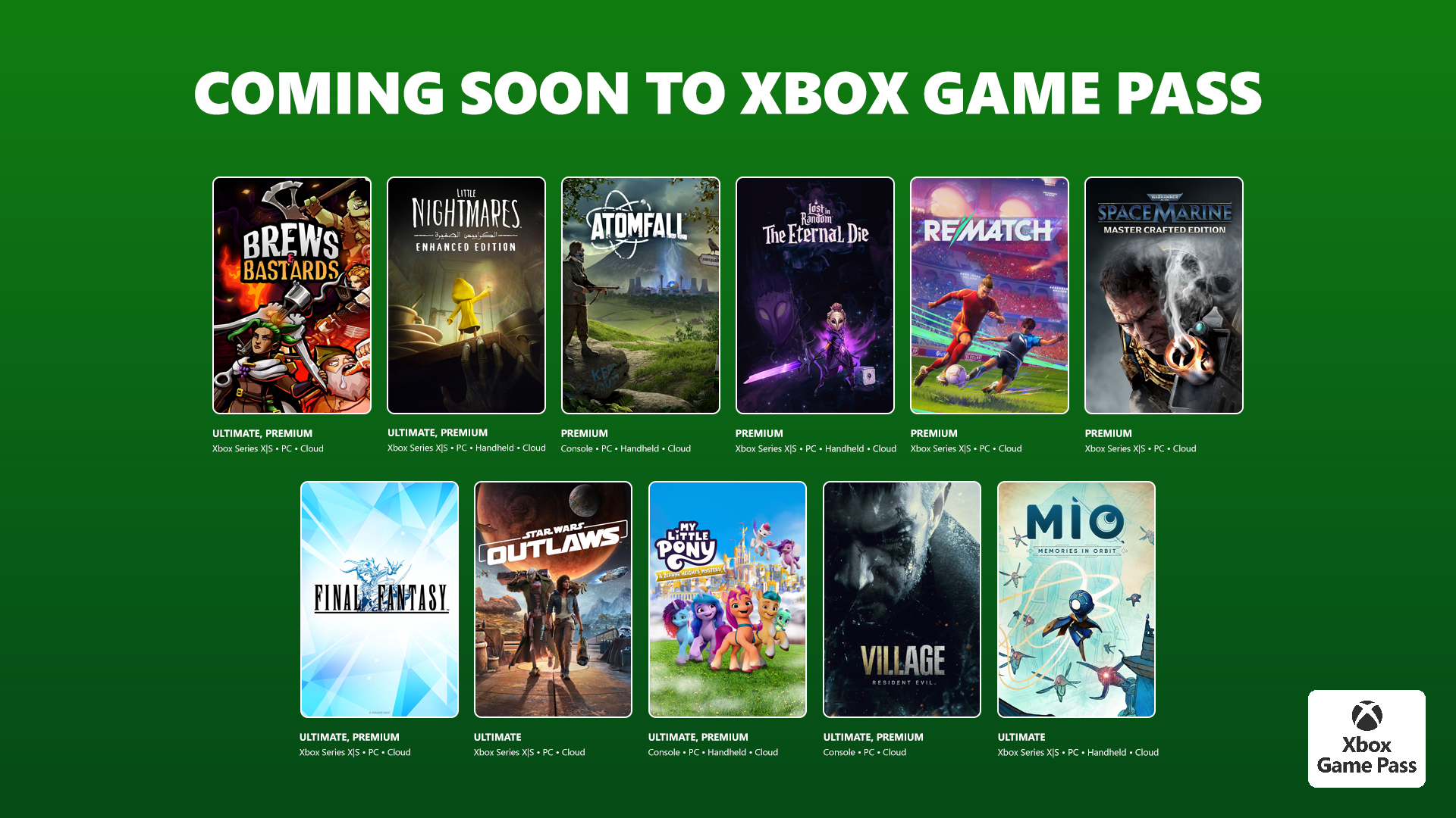 Featured image for Xbox Game Pass Adds Star Wars Outlaws, Resident Evil Village, and More in January 2026