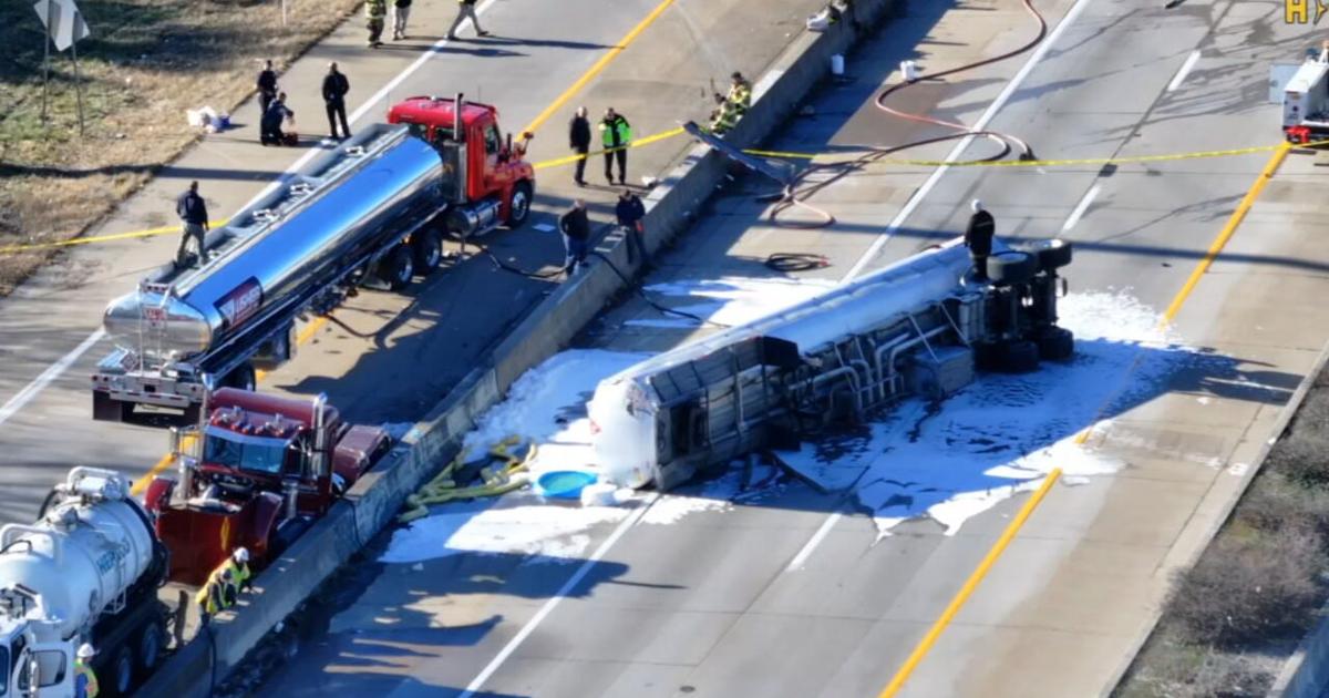 Massive Gasoline Spill on I-64 Causes Evacuation and Road Closure