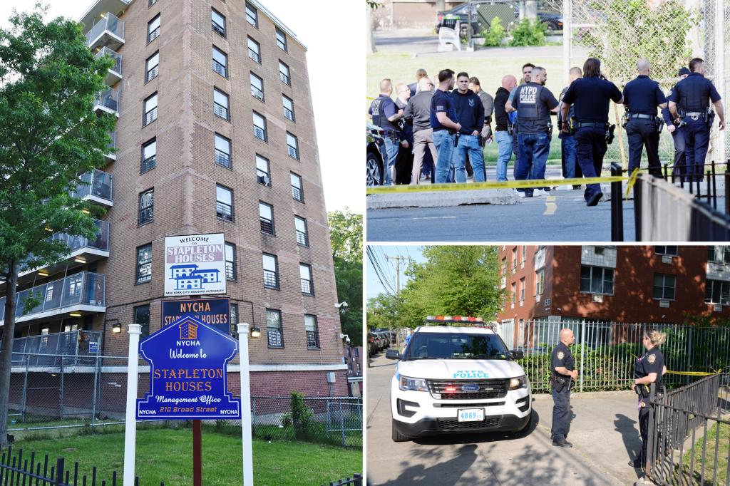 13-year-old boy shot in head on Staten Island, Mayor vows to catch perpetrators.
