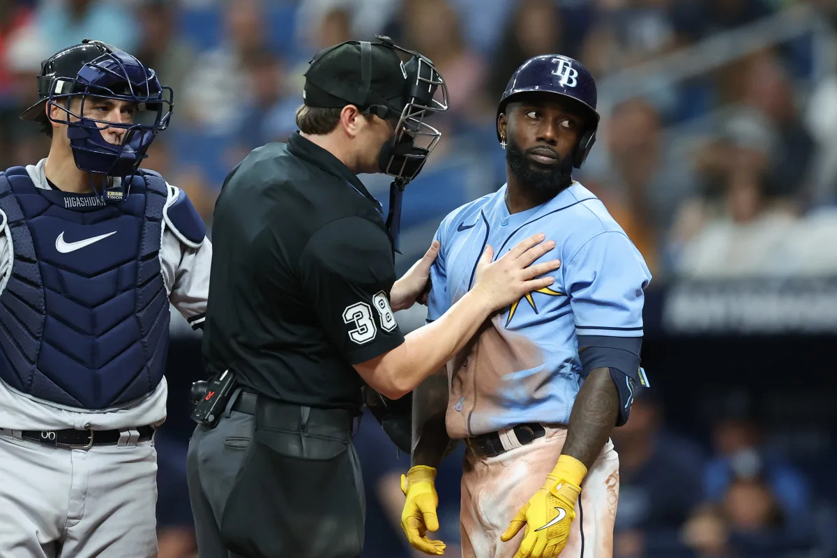 Featured image for Tensions Flare as Rays Defeat Yankees in Heated Game