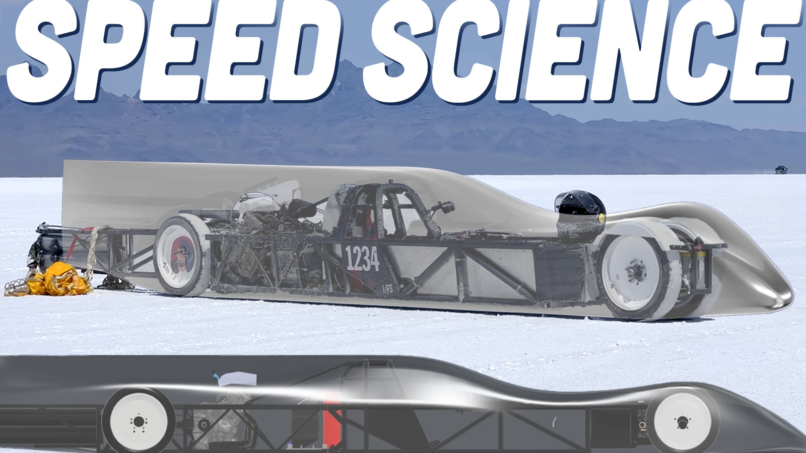 Featured image for "The Aerodynamic Design of Land Speed Racers: Unveiling the Science"