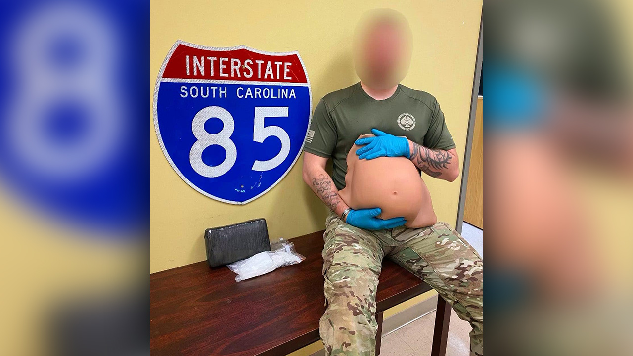 Drug Traffickers Caught Hiding Drugs in Fake Pregnancy Belly.