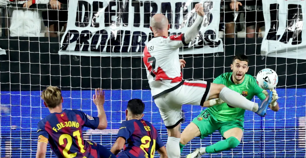 Featured image for Barcelona and Rayo Vallecano Draw in a Hard-Fought Match