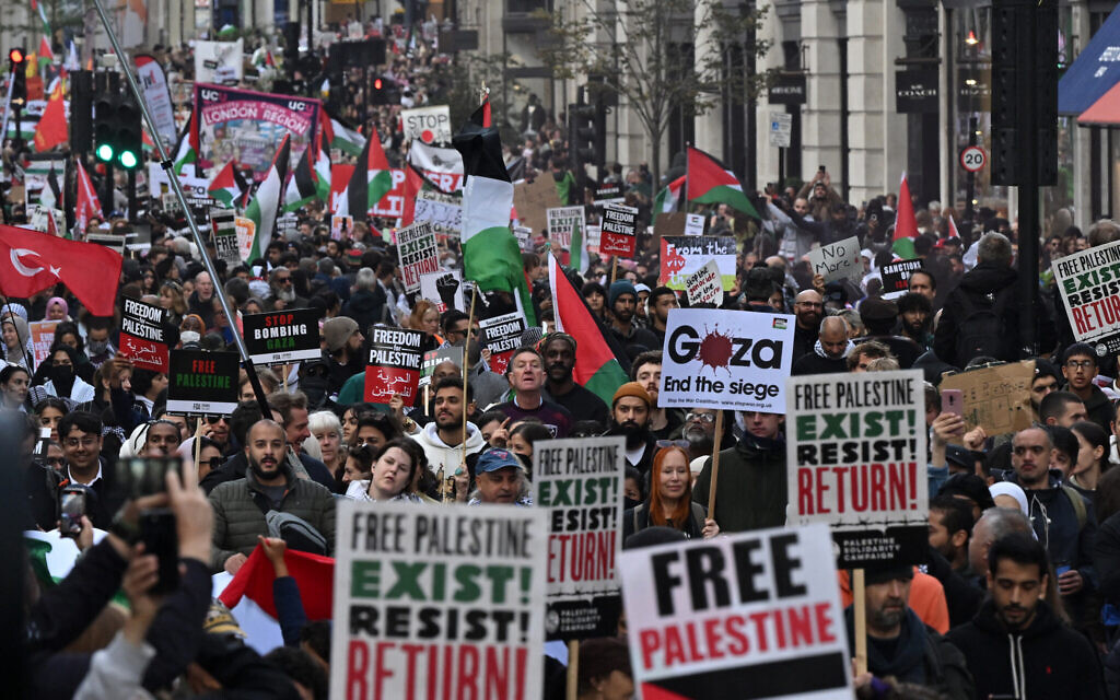 "Massive UK Protests Demand Freedom for Palestine, Condemn Israel"