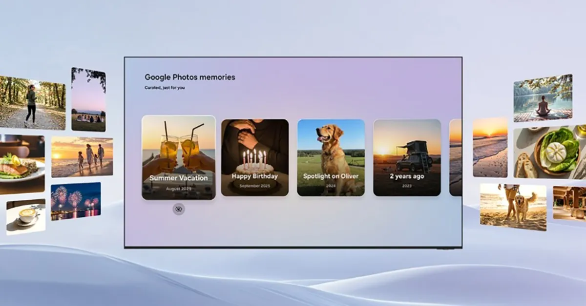Featured image for Samsung to Integrate Google Photos into TVs by 2026