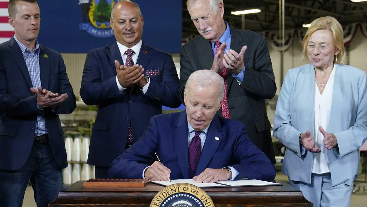"Biden Boosts American Innovation with 'Invent it Here, Make it Here' Order in Maine"