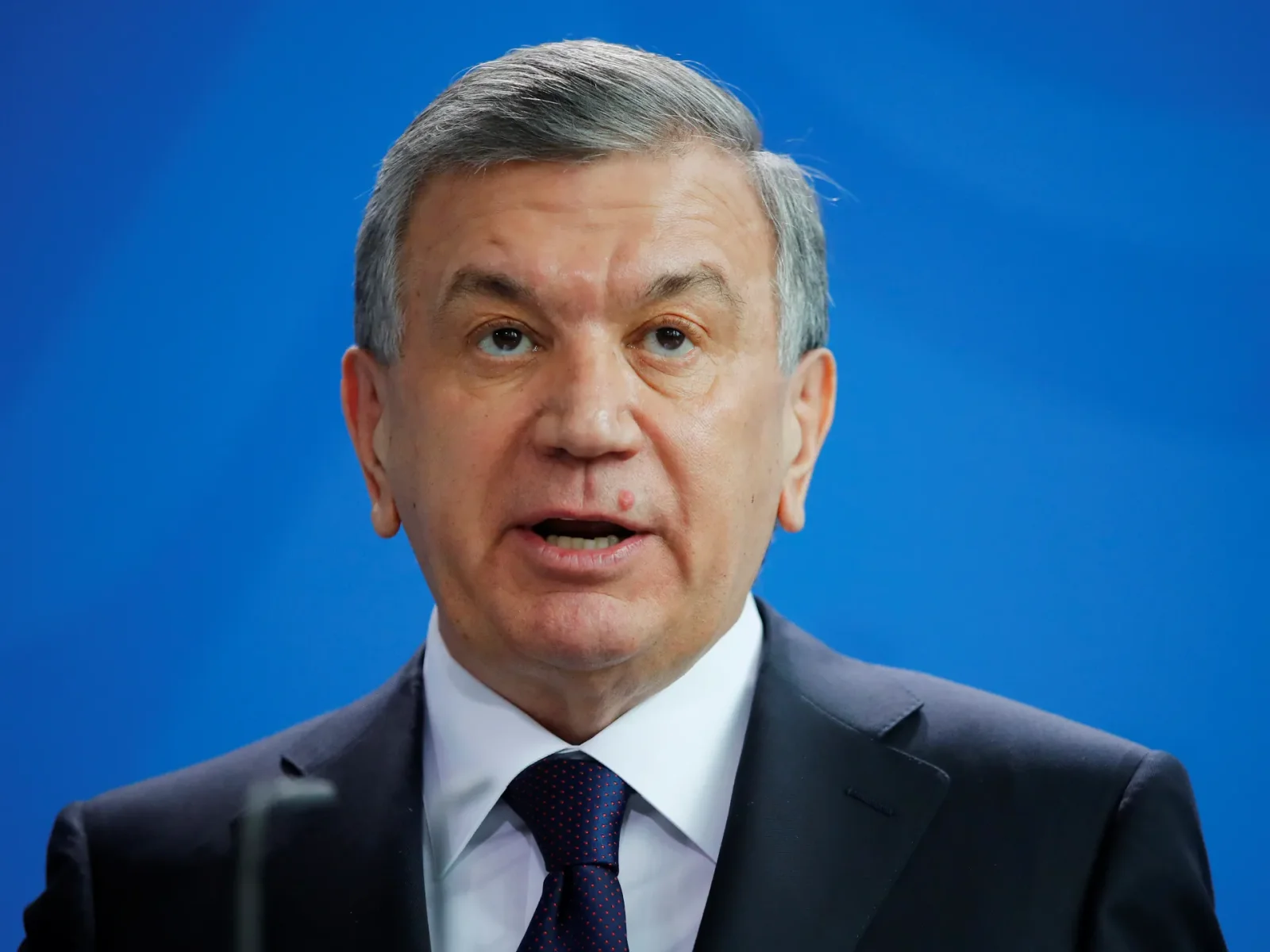 Uzbekistan's President Mirziyoyev announces snap election in July.