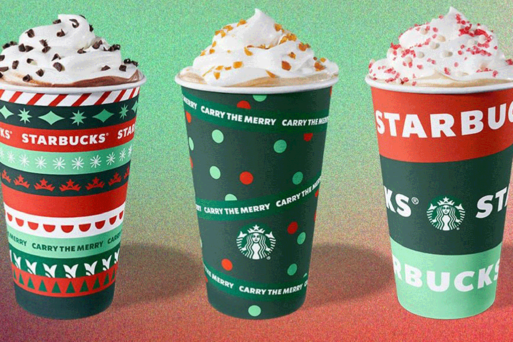 Featured image for "Starbucks Yay Day: 50% off All Drinks, Including 4 New Holiday Cold Foams"