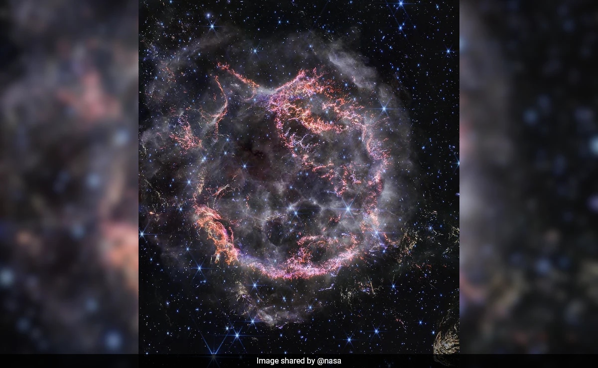 "NASA's James Webb Telescope Reveals Stunning Images of Exploded Stars"