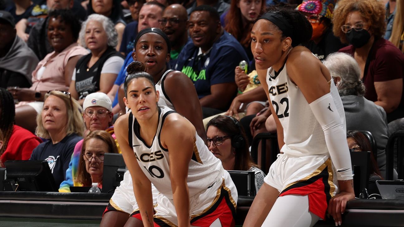 Featured image for Injury-Plagued Aces Face Liberty in WNBA Finals