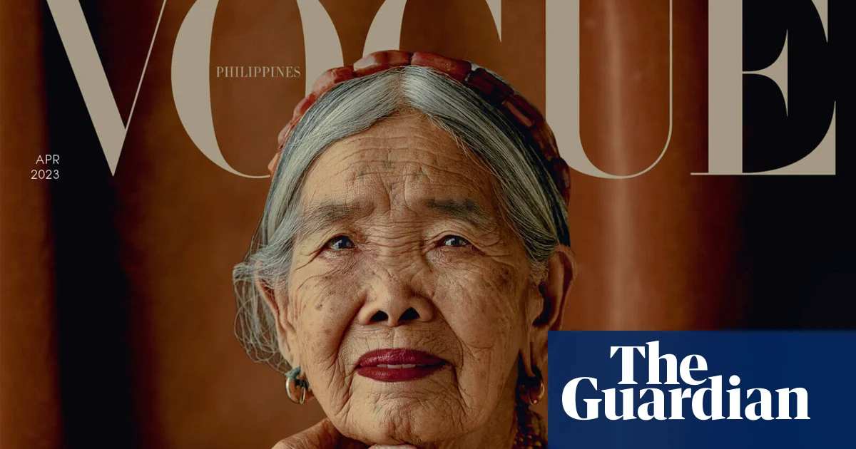 106-year-old Indigenous tattooist graces Vogue's cover as oldest ever model.