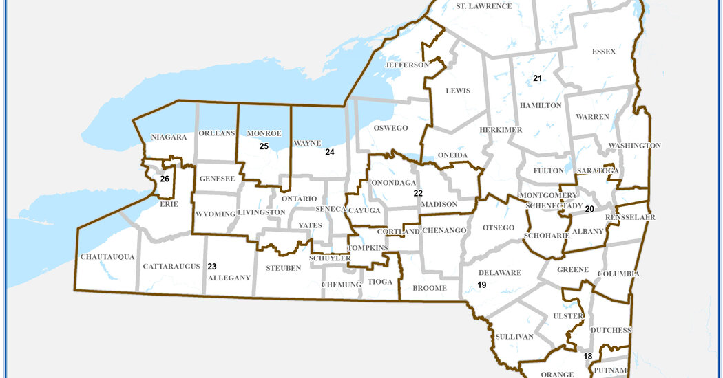 "New York Democrats Secure Modest Advantage with Approved Congressional Map"