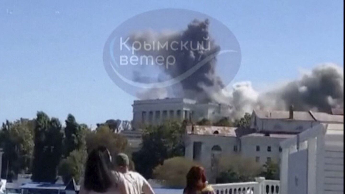Ukraine's Strikes on Russia's Black Sea Fleet HQ Leave Devastating Impact